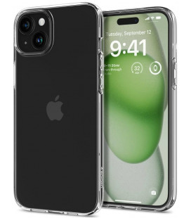 Skaidrus dėklas Apple iPhone 15 Plus telefonui "Spigen Liquid Crystal"