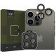 Juoda kameros apsauga Apple iPhone 15 Pro / 15 Pro Max telefonui "Hofi CamRing Pro+"