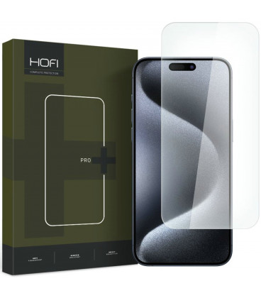 Apsauginis grūdintas stiklas Apple iPhone 15 telefonui "HOFI Glass Pro+"