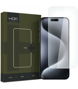 Apsauginis grūdintas stiklas Apple iPhone 15 Pro telefonui "HOFI Glass Pro+