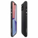 Matinis juodas dėklas Apple iPhone 15 telefonui "Spigen Liquid Air"
