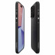 Matinis juodas dėklas Apple iPhone 15 Pro telefonui "Spigen Liquid Air"