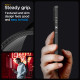 Matinis juodas dėklas Apple iPhone 15 Pro telefonui "Spigen Liquid Air"