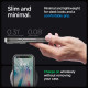 Matinis skaidrus dėklas Apple iPhone 15 Pro telefonui "Spigen Ultra Hybrid"