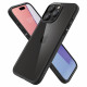 Matinis juodas / skaidrus dėklas Apple iPhone 15 Pro Max telefonui "Spigen Ultra Hybrid"