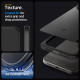 Juodas dėklas Apple iPhone 15 Pro telefonui "Spigen Thin Fit"