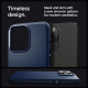 Mėlynas dėklas Apple iPhone 15 Pro telefonui "Spigen MAG Armor Magsafe"