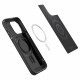 Matinis juodas dėklas Apple iPhone 15 Pro Max telefonui "Spigen MAG Armor Magsafe"