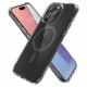 Skaidrus (Pilkas) dėklas Apple iPhone 15 Pro telefonui "Spigen Ultra Hybrid MAG Magsafe"