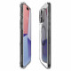 Skaidrus (Pilkas) dėklas Apple iPhone 15 Pro telefonui "Spigen Ultra Hybrid MAG Magsafe"