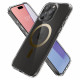 Skaidrus (Auksinis) dėklas Apple iPhone 15 Pro telefonui "Spigen Ultra Hybrid MAG Magsafe"