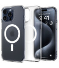 Matinis skaidrus dėklas Apple iPhone 15 Pro telefonui "Spigen Ultra Hybrid MAG Magsafe"