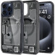 Dėklas Apple iPhone 15 Pro telefonui "Spigen Ultra Hybrid MAG Magsafe Zero One"