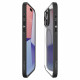 Juodas / matinis skaidrus dėklas Apple iPhone 15 Pro Max telefonui "Spigen Ultra Hybrid MAG Magsafe"