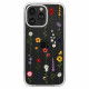Skaidrus dėklas su gėlėmis Apple iPhone 15 Pro Max telefonui "Spigen Cyrill Cecile Flower Garden"