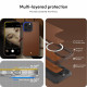 Rudas dėklas Apple iPhone 15 Pro telefonui "Spigen Cyrill Kajuk MAG Magsafe"