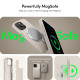 Pilkas dėklas Apple iPhone 15 Pro Max telefonui "Spigen Cyrill Kajuk MAG Magsafe"