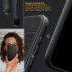 Matinis juodas dėklas Apple iPhone 15 Pro telefonui "Caseology Parallax Mag Magsafe"