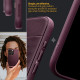 Raudonas (Burgundy) dėklas Apple iPhone 15 Pro telefonui "Caseology Parallax Mag Magsafe"