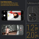 Matinis juodas dėklas Apple iPhone 15 Pro Max telefonui "Caseology Parallax Mag Magsafe"