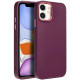 Purpurinis dėklas Apple iPhone 11 telefonui "Frame Case"