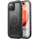 Juodas dėklas Apple iPhone 15 telefonui "Tech-Protect Shellbox Magsafe IP68"
