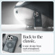 Pilkas dėklas Apple iPhone 15 Pro telefonui "Spigen Classic C1 MAG Magsafe"