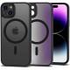 Matinis juodas dėklas Apple iPhone 15 telefonui "Tech-Protect Magmat Cam+ Magsafe"