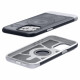 Pilkas dėklas Apple iPhone 15 Pro Max telefonui "Spigen Classic C1 MAG Magsafe"