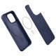 Mėlynas dėklas Apple iPhone 15 Pro Max telefonui "Spigen Cyrill Kajuk MAG Magsafe"