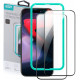 Juodas apsauginis grūdintas stiklas Apple iPhone 15 Pro telefonui "ESR Tempered Glass 2-Pack"