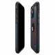Pilkas (Metal Slate) dėklas Apple iPhone 15 Pro telefonui "Spigen Tough Armor MAG Magsafe"