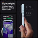 Šviesiai mėlynas dėklas Apple iPhone 15 Pro telefonui "Spigen Thin Fit"