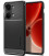 Matinis juodas dėklas Oneplus Nord 3 5G telefonui "Spigen Rugged Armor"