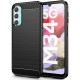 Juodas dėklas Samsung Galaxy M34 5G telefonui "Tech-Protect TPUCarbon"