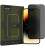 Juodas apsauginis stiklas Apple iPhone 15 telefonui "HOFI Glass Pro+ Anti Spy"
