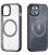 Juodas / skaidrus dėklas Apple iPhone 15 telefonui "Dux Ducis Aimo MAG"