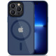 Matinis mėlynas dėklas Apple iPhone 14 Pro telefonui "Tech-Protect Magmat Magsafe"