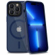Matinis mėlynas dėklas Apple iPhone 14 Pro telefonui "Tech-Protect Magmat Magsafe"