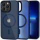 Matinis mėlynas dėklas Apple iPhone 14 Pro Max telefonui "Tech-Protect Magmat Magsafe"