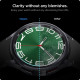 Apsauginis grūdintas stiklas Samsung Galaxy Watch 6 Classic (47mm) laikrodžiui "Spigen Glas.TR EZ Fit 2-Pack"