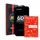 Juodas apsauginis grūdintas stiklas Xiaomi Redmi 9A / 9C / 10A telefonui "6D Pro Veason Glass"