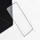 Matinis juodas apsauginis grūdintas stiklas Apple iPhone 12 / 12 Pro telefonui "5D Full Glue"