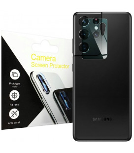 Apsauginis grūdintas stiklas Samsung Galaxy S21 Ultra telefono kamerai "Camera Lens"