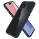 Mėlynas / skaidrus dėklas Apple iPhone 15 telefonui "Spigen Ultra Hybrid"