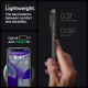 Pilkas (Gunmetal) dėklas Apple iPhone 15 Pro telefonui "Spigen Thin Fit"