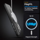 Matinis juodas dėklas Apple iPhone 15 Pro telefonui "Spigen Enzo Aramid Mag magsafe"