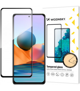Juodas apsauginis grūdintas stiklas Xiaomi Redmi Note 12 Pro / Note 12 Pro Plus / Poco X5 5G telefonui "Wozinsky Full Glue"