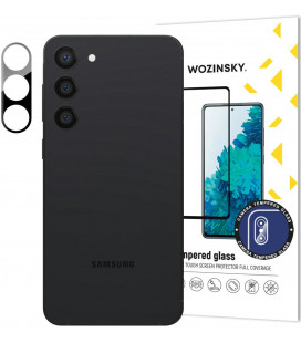 Apsauginis grūdintas stiklas Samsung Galaxy S23 telefono kamerai "Wozinsky Full Camera Glass 9H"