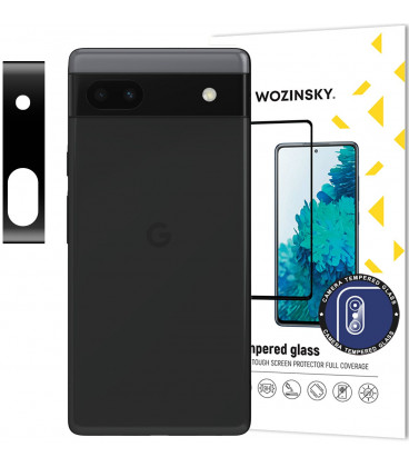 Kameros apsauga Google Pixel 6A telefonui "Wozinsky Full Camera Glass 9H"